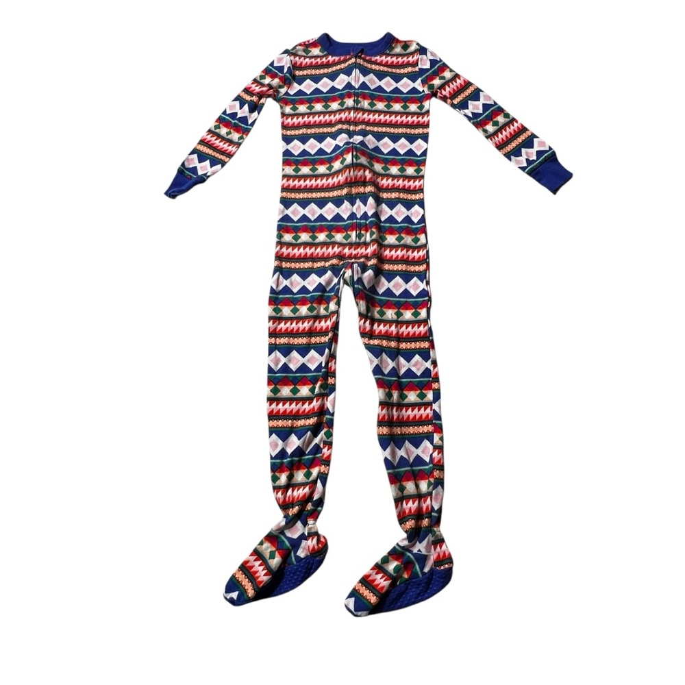 Old Navy Multicolor Geometric Kids Footie pyjamas‎